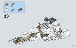 Notice / Instructions de Montage - LEGO - Star Wars - 75138 - Hoth™ Attack: Page 33