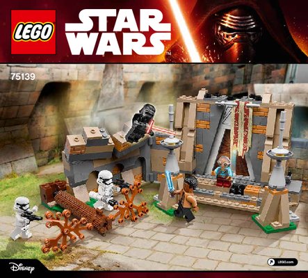 Notice / Instructions de Montage - LEGO - Star Wars - 75139 - La bataille de Takodana™: Page 1