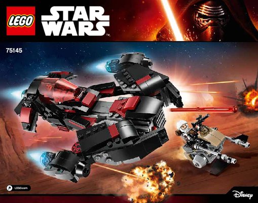 Notice / Instructions de Montage - LEGO - Star Wars - 75145 - Le vaisseau Eclipse™: Page 1