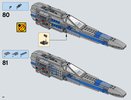 Notice / Instructions de Montage - LEGO - Star Wars - 75149 - X-Wing Fighter™ de la Résistance: Page 44