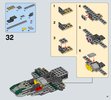 Notice / Instructions de Montage - LEGO - Star Wars - 75150 - Le TIE Advanced de Dark Vador contre l'A-Wing Starfighter: Page 17