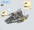 Notice / Instructions de Montage - LEGO - Star Wars - 75150 - Le TIE Advanced de Dark Vador contre l'A-Wing Starfighter: Page 46