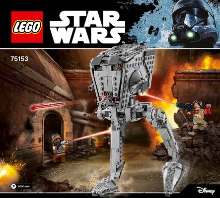 Notice / Instructions de Montage - LEGO - Star Wars - 75153 - AT-ST™ Walker: Page 1