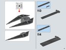 Notice / Instructions de Montage - LEGO - Star Wars - 75154 - TIE Striker™: Page 55