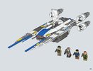 Notice / Instructions de Montage - LEGO - Star Wars - 75155 - Rebel U-Wing Fighter™: Page 113