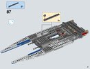 Notice / Instructions de Montage - LEGO - Star Wars - 75155 - Rebel U-Wing Fighter™: Page 57