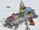 Notice / Instructions de Montage - LEGO - Star Wars - 75157 - L'AT-TE™ du Capitaine Rex: Page 139