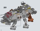 Notice / Instructions de Montage - LEGO - Star Wars - 75157 - L'AT-TE™ du Capitaine Rex: Page 128