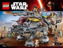 Notice / Instructions de Montage - LEGO - Star Wars - 75157 - L'AT-TE™ du Capitaine Rex: Page 1