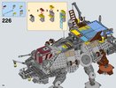 Notice / Instructions de Montage - LEGO - Star Wars - 75157 - L'AT-TE™ du Capitaine Rex: Page 142