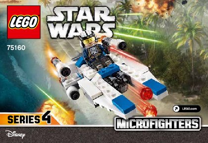 Notice / Instructions de Montage - LEGO - Star Wars - 75160 - Microvaisseau U-Wing™: Page 1