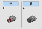 Notice / Instructions de Montage - LEGO - Star Wars - 75161 - Microvaisseau TIE Striker™: Page 7