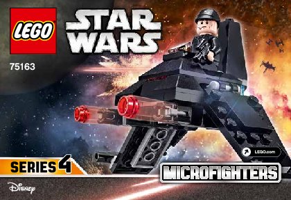 Notice / Instructions de Montage - LEGO - Star Wars - 75163 - Microvaisseau Imperial Shuttle™ de Krennic: Page 1