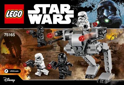 Notice / Instructions de Montage - LEGO - Star Wars - 75165 - Pack de combat des soldats de l'Empire: Page 1