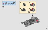 Notice / Instructions de Montage - LEGO - Star Wars - 75166 - Pack de combat le Speeder de transport du Premier Ordre: Page 11