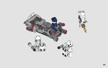 Notice / Instructions de Montage - LEGO - Star Wars - 75166 - Pack de combat le Speeder de transport du Premier Ordre: Page 23