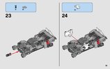 Notice / Instructions de Montage - LEGO - Star Wars - 75166 - Pack de combat le Speeder de transport du Premier Ordre: Page 19