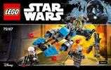 Notice / Instructions de Montage - LEGO - Star Wars - 75167 - Pack de combat la moto speeder™ du Bounty Hunter: Page 1