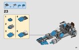 Notice / Instructions de Montage - LEGO - Star Wars - 75167 - Pack de combat la moto speeder™ du Bounty Hunter: Page 23