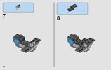 Notice / Instructions de Montage - LEGO - Star Wars - 75167 - Pack de combat la moto speeder™ du Bounty Hunter: Page 10