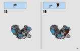 Notice / Instructions de Montage - LEGO - Star Wars - 75167 - Pack de combat la moto speeder™ du Bounty Hunter: Page 15