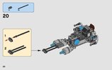 Notice / Instructions de Montage - LEGO - Star Wars - 75167 - Pack de combat la moto speeder™ du Bounty Hunter: Page 20