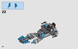 Notice / Instructions de Montage - LEGO - Star Wars - 75167 - Pack de combat la moto speeder™ du Bounty Hunter: Page 22