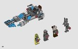 Notice / Instructions de Montage - LEGO - Star Wars - 75167 - Pack de combat la moto speeder™ du Bounty Hunter: Page 26