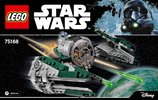 Notice / Instructions de Montage - LEGO - Star Wars - 75168 - Yoda's Jedi Starfighter™: Page 1