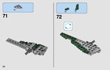 Notice / Instructions de Montage - LEGO - Star Wars - 75168 - Yoda's Jedi Starfighter™: Page 54