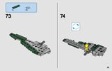 Notice / Instructions de Montage - LEGO - Star Wars - 75168 - Yoda's Jedi Starfighter™: Page 55