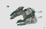 Notice / Instructions de Montage - LEGO - Star Wars - 75168 - Yoda's Jedi Starfighter™: Page 59