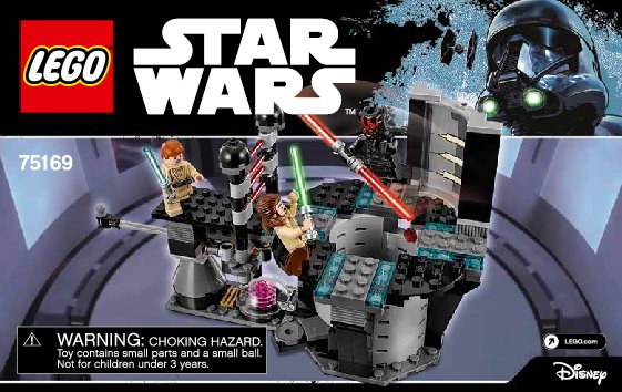 Notice / Instructions de Montage - LEGO - Star Wars - 75169 - Duel on Naboo™: Page 1