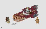 Notice / Instructions de Montage - LEGO - Star Wars - 75173 - Luke's Landspeeder™: Page 42