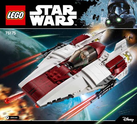 Notice / Instructions de Montage - LEGO - Star Wars - 75175 - A-Wing Starfighter™: Page 1