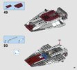 Notice / Instructions de Montage - LEGO - Star Wars - 75175 - A-Wing Starfighter™: Page 29