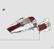 Notice / Instructions de Montage - LEGO - Star Wars - 75175 - A-Wing Starfighter™: Page 47