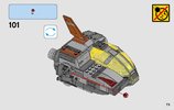 Notice / Instructions de Montage - LEGO - Star Wars - 75176 - Resistance Transport Pod™: Page 73