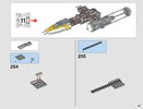 Notice / Instructions de Montage - LEGO - 75181 - Y-Wing Starfighter™: Page 169