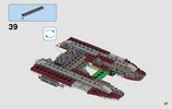 Notice / Instructions de Montage - LEGO - Star Wars - 75182 - Republic Fighter Tank™: Page 37