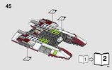 Notice / Instructions de Montage - LEGO - Star Wars - 75182 - Republic Fighter Tank™: Page 43