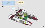 Notice / Instructions de Montage - LEGO - Star Wars - 75182 - Republic Fighter Tank™: Page 39