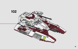 Notice / Instructions de Montage - LEGO - Star Wars - 75182 - Republic Fighter Tank™: Page 41