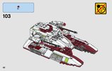 Notice / Instructions de Montage - LEGO - Star Wars - 75182 - Republic Fighter Tank™: Page 42