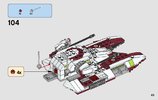 Notice / Instructions de Montage - LEGO - Star Wars - 75182 - Republic Fighter Tank™: Page 43