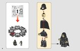 Notice / Instructions de Montage - LEGO - Star Wars - 75183 - La transformation de Dark Vador™: Page 4