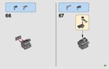 Notice / Instructions de Montage - LEGO - Star Wars - 75183 - La transformation de Dark Vador™: Page 57