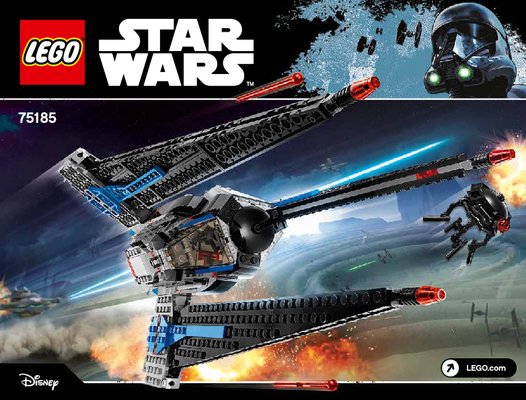 Notice / Instructions de Montage - LEGO - Star Wars - 75185 - Tracker I: Page 1