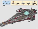 Notice / Instructions de Montage - LEGO - Star Wars - 75186 - The Arrowhead: Page 107