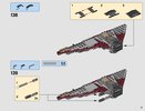 Notice / Instructions de Montage - LEGO - Star Wars - 75186 - The Arrowhead: Page 77